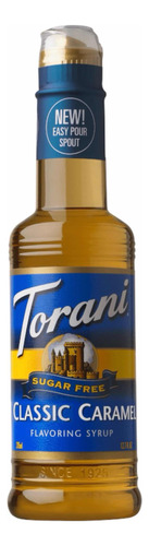 Jarabe Para Café Torani Sugar Free Classic Caramel 375ml