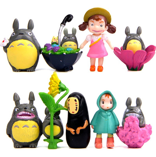 Figuras De Mi Vecino Totoro Coleccion X9