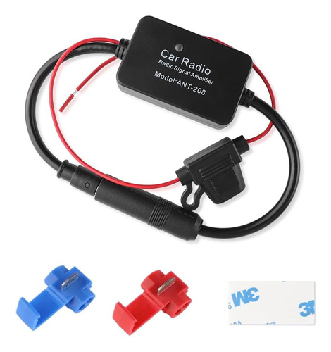 Hidden Car Antenna Booster Amplifier Strengthen 25db,un...