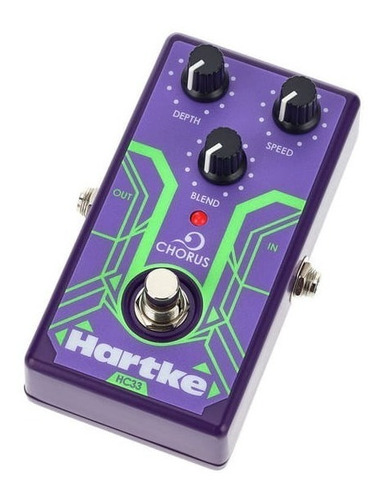 Hartke Hc 33 Pedal De Efectos Para Bajo Analog Bass Chorus