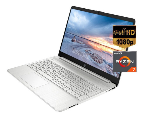Notebook 15-ef1183od 15.6" color natural silver 16GB de Ram - 256GB SSD - AMD Ryzen 7