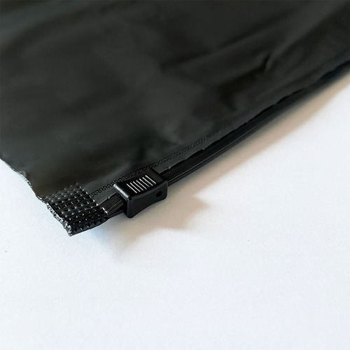 Saco Plástico Eva Preto Fosco 20x30cm 50und Roupa Trilho Zip