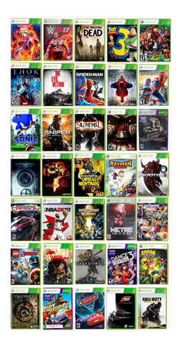 Xbox 360 Com 2 Controles 1 Kinect 500gb Com Varios Jogos (Recondicionado)