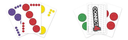 Hasbro Gaming Connect 4 Card Game Para Niños De 6 Años En Ad