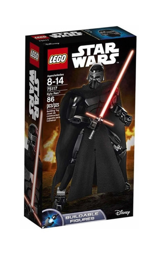 Imagen 2 de 5 de Bloques para armar Lego Star Wars Kylo Ren 86 piezas en caja