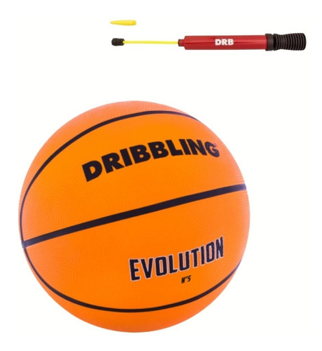 Pelota De Básquet Drb Fama N° 5 + Inflador