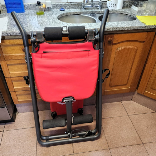 Máquina Aeróbica De Abdominales Backlounge Modelo Abdominal Rojo (Usado)