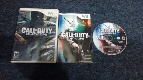 Call Of Duty Black Ops Completo Para Nintendo Wii,excelente