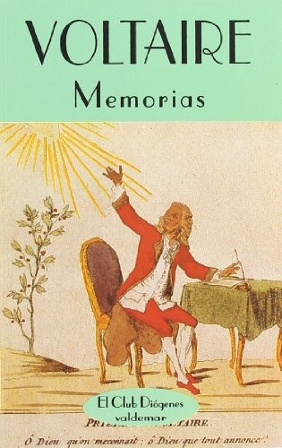 Memórias, De Voltaire. Serie N/a, Vol. Volumen Unico. Editorial Valdemar Ediciones, Tapa Blanda, Edición 1 En Español, 1994