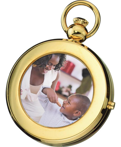 Reloj De Bolsillo Mecánico Charles Hubert 3848 Oro 14k