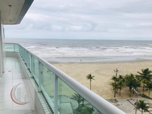 Imagem 16 de 25 de Apartamento Com 3 Dormitórios À Venda, 123 M² Por R$ 750.000,00 - Vila Guilhermina - Praia Grande/sp - Ap2351