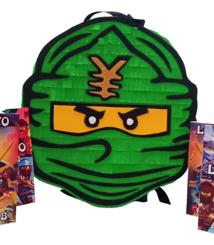 Piñata Ninjago Niña Niño 