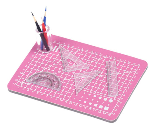 Reglas En Miniatura Para Casa De Muñecas A Escala Rosa