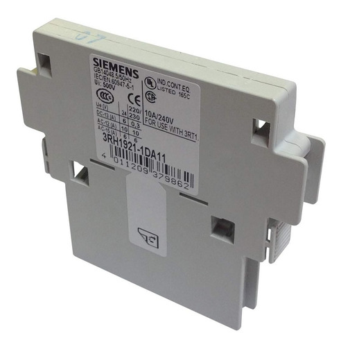 Siemens 3rh1921-1da11 interruptor auxiliares bloque sin usar 