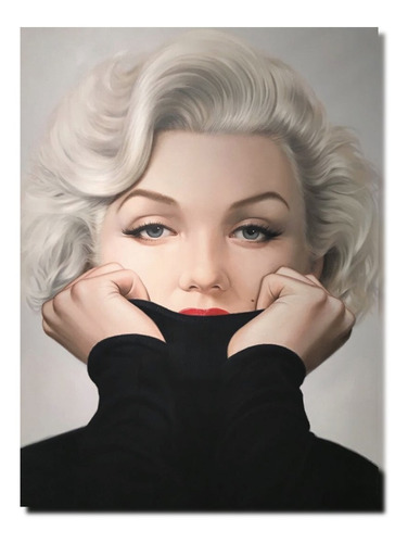 Cuadro Decorativo Moderno Dulce Marilyn Monroe /tela 