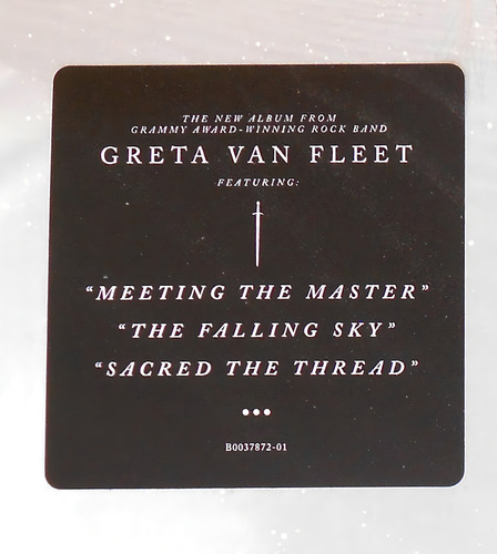 Lp Greta Van Fleet Starcatcher 2023 Clear Vinil Republic
