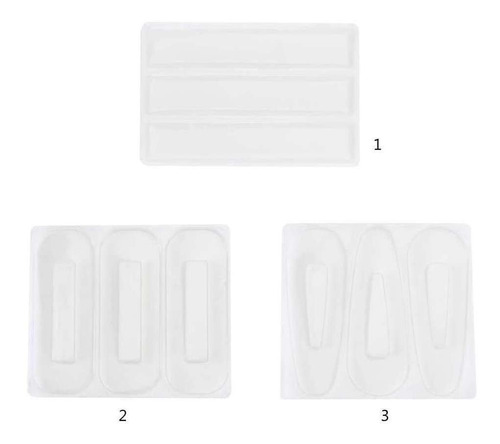 Duolm Diy Artesanato Resina Silicone Epoxy Molde Cabelo 1 Br