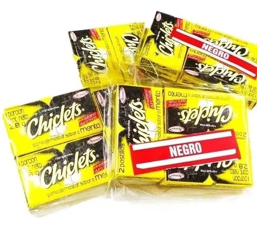 Bromas Chiclets X 6 Cajitas Total De 12 Pastillitas Surtidos