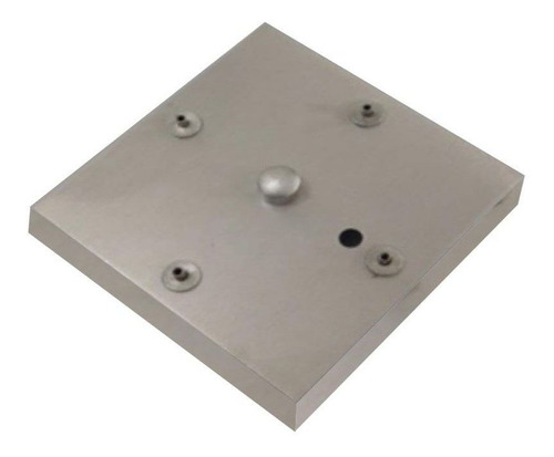 Kit/16 Canopla Pendente Md-1007 2/12x12cm C/ Prensa Cabo