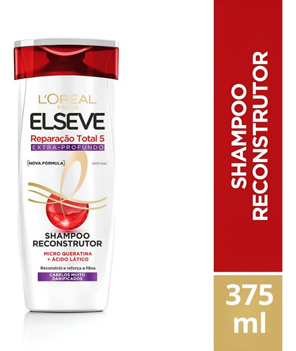 Elseve Kit Shampoo + Condicionador Reparação Total 5