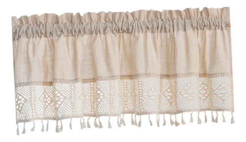 5 Cortina Corta Para Ventanas De Granja, Vintage, Para