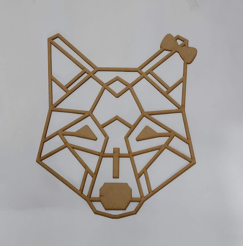 Imagen 9 de 10 de Animales Geométricos 50 Cm Mdf De 2.5mm