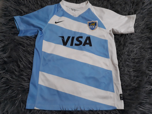 Camiseta De Los Pumas.año 2012.talle M Para Chico (Usado)