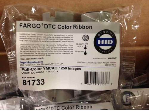 Cinta Fargo Dtc 81733 Color Ymcko 250 Impresiones Nuevas