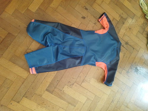Nabaiji Traje Neoprene Entero Talle M 1mm Azul Marino 7-8 1 Mm (Usado)