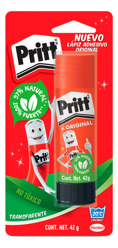 Pegamento En Barra Original No Tóxico De 42g Pritt