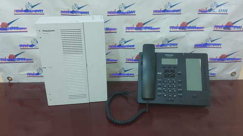Conmutador Panasonic Kx-hts32 Con Telefono Sip Kx-hdv230 (Usado)