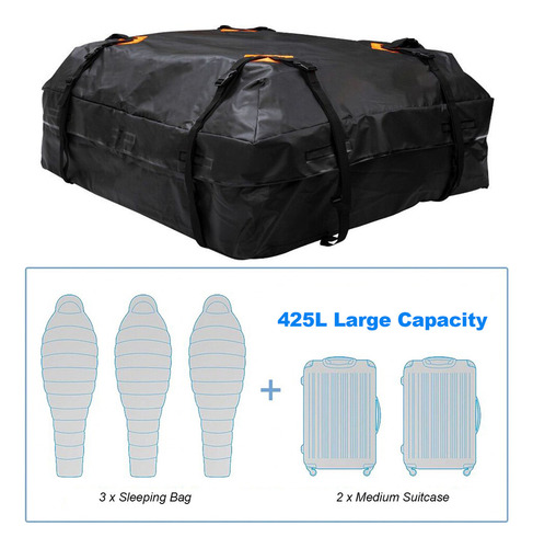 Bolsa De Lona Para Almacenamiento De Coche, Techo Impermeabl