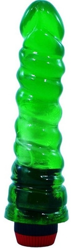 Vibrador Consolador Tornado Jelly 21 X 3,5 Sexshop Caiman
