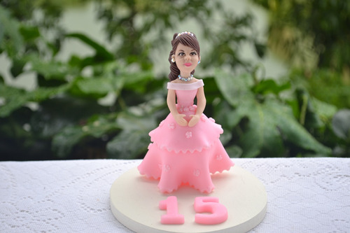 Figuras De Quinceañera Para La Torta Recuerdo Quince Años