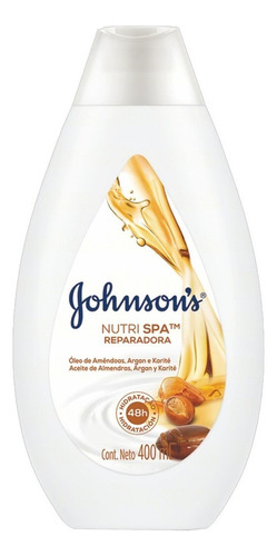  Loção Johnson's Nutri Spa Deo-hidratante en frasco 400mL