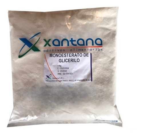 Monoesterato De Glicerilo Agente De Frescura X 1 Kg