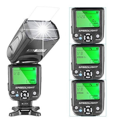 Accesorio Camara Neewer Kit Flash Speedlite