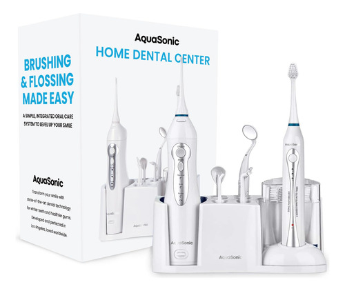 Aquasonic Inicio Centro Dental Cepillo De Dientes Recargabl.