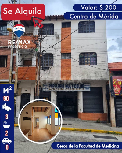  En Alquiler Apartamento En El Centro De Mérida 