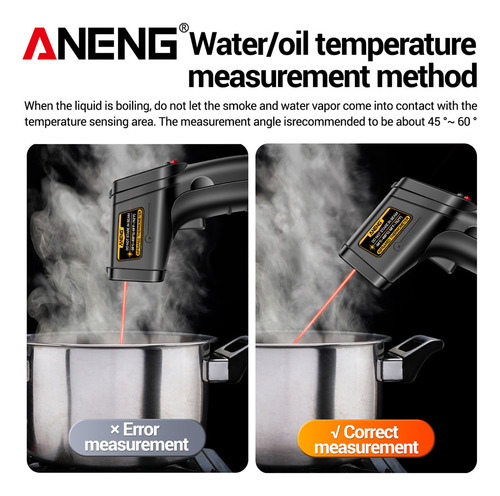 Pistola Medidor Digital De Temperatura Con Termómetro Infrar