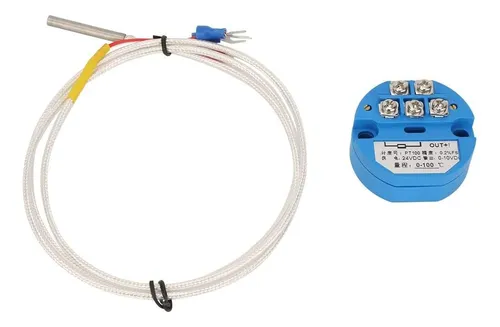 Transmisor De Temperatura, Pt100 Sensor De Temperatura Dc24v