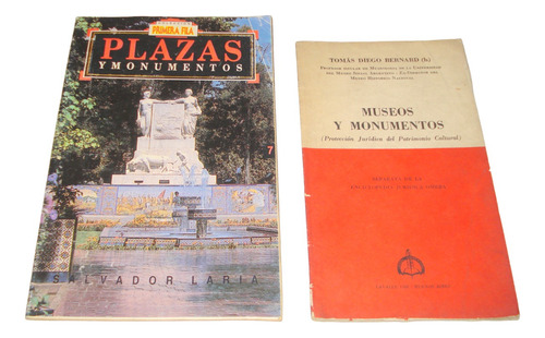 Revista Plazas Y Monumentos De Mendoza (+ Otro De Regalo) (Usado)