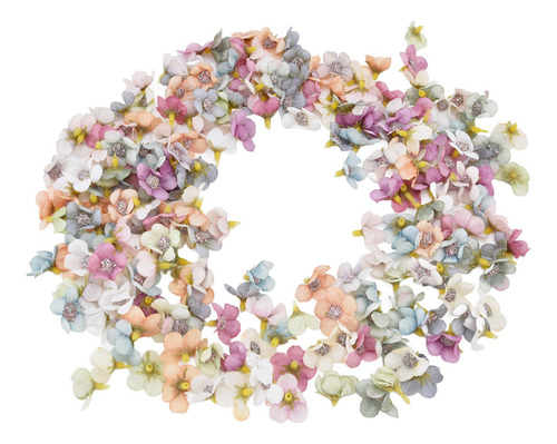 200 Piezas De Tela De Boda Con Forma De Flor Pequeña, 2,5 Cm