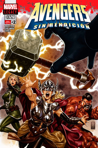 Cómic, Marvle, Avengers (legacy) #2. Ovni Press