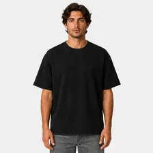 Playera Hombre 100% De Algodón Pesado Vintage Oversize Geo®