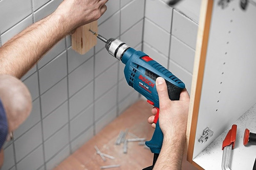 Imagen 5 de 8 de Taladro Con Precutor Bosch Gsb 13 Re