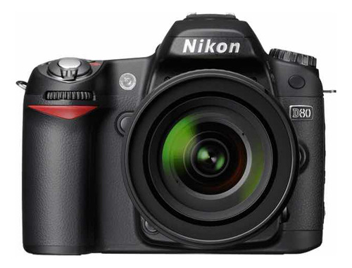 Cámara Nikon D80 Lente 28-105mm Como Nueva Con Accesorios