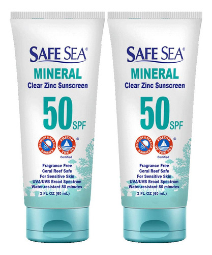 Safe Sea Protector Solar De Oxido De Zinc Spf50 | Protector 