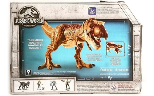 Mascara Dinosaurio Tiranosaurio Rex Jurassic World Mattel | MercadoLibre