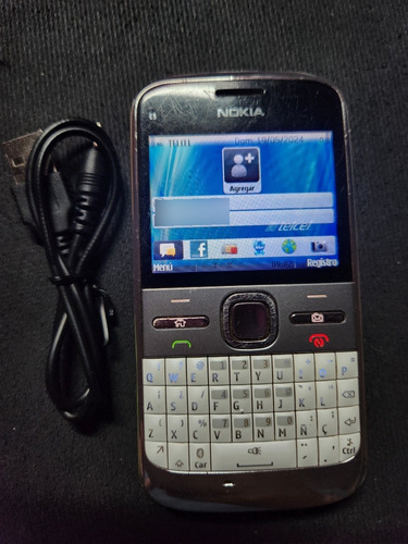 Nokia E5-00 Telcel Funcionando Bien, Con Cargador,... Retro, Vintage, W600, W810, C3